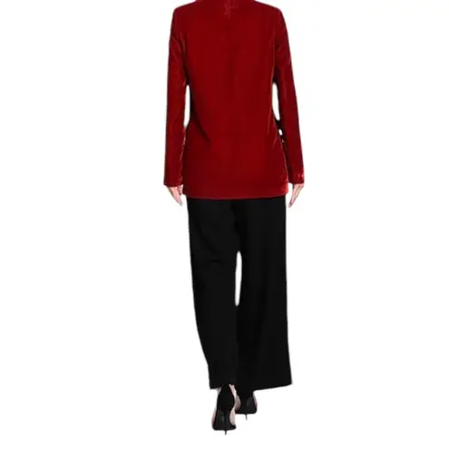 Magaschoni TRACY REESE SILK RED BLAZER 12