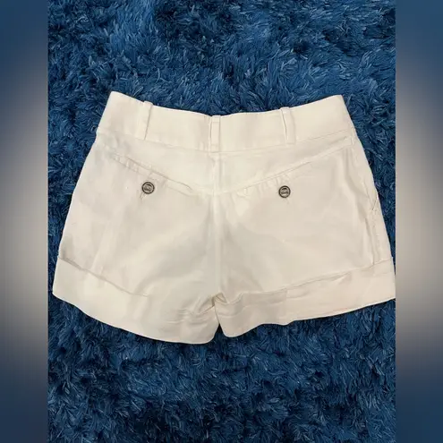 Bebe  white Women's Shorts - Image 2