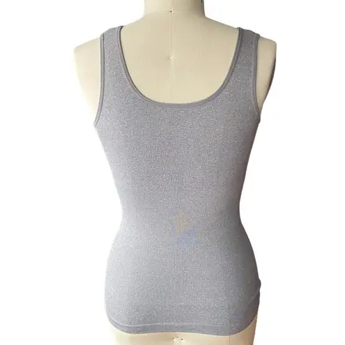 NWOT ~ SKINNYGIRL Gray Shapewear Seamless Smoother Shaper Cami Tank Top LARGE