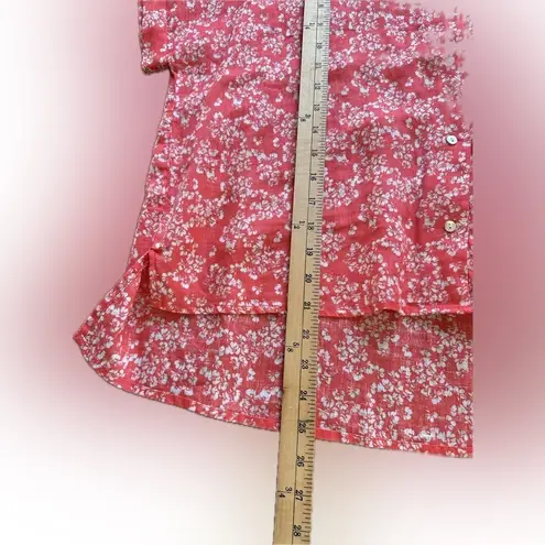 Rachel Zoe  linen oversized button down top Sz S - Image 5