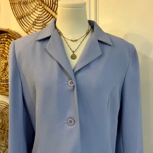 Karen Scott Vintage Lilac Blazer Petites Minimalist Y2K Streetwear Office 10P