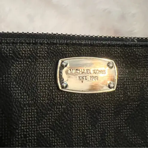 Michael Kors  Black MK Logo Designer Belt Bag Fanny Pack Waist Bag