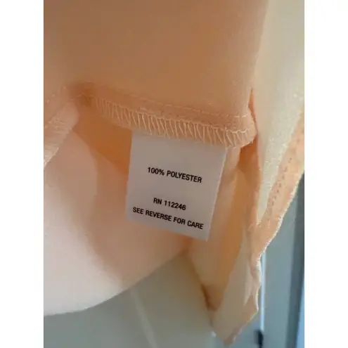 Sami & Jo Sami & Jo Women's Pink Sleeveless Keyhole Layered Blouse Tank Top