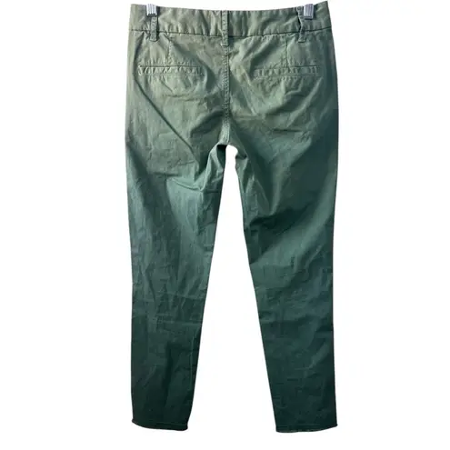 Nili Lotan East Hampton Chino Pants in Khaki Green Size 00 Quiet Luxury