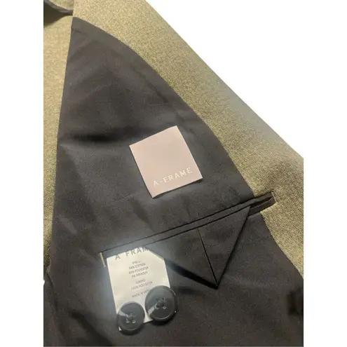 A Frame jacket olive green sz Medium Green
