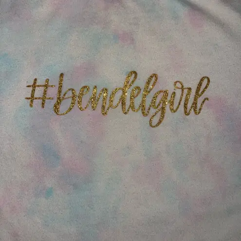 Henri Bendel Tiedye #bendelgirl Short Sleeve Tee Womens One Size