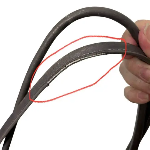 MZ Wallace The Chelsea Tote Gray Zip Handbag Bag Tote Women’s One Size Flawed