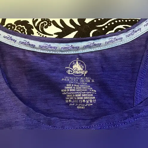 Walt disney world run disney marathon weekend 2024 woman’s tank top Large Blue