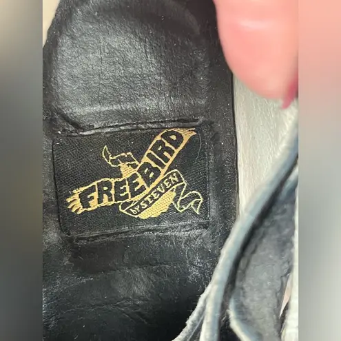 FREEBIRD by Steven Stair leather distressed ankle Boots 7