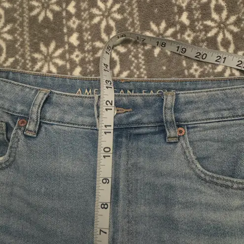 American Eagle Stretch Mom Jean Ripped 3380 Size 12 Short