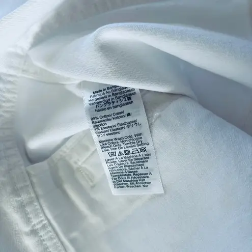 J.Crew Classic Cotton Jean Jacket in White Wash Denim Womens Medium NWT Casual