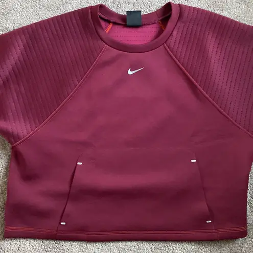 Nike  Pro Cropped Activewear/Sweatshirt SIZE M