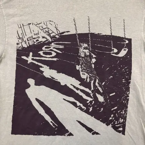 Korn Self Titled Album Nu Metal Band T-Shirt Size Medium