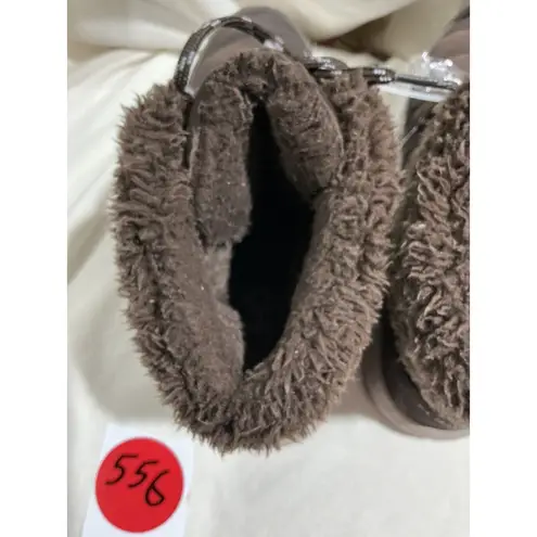 Ryka Womans Snow Boot Brown Size 8