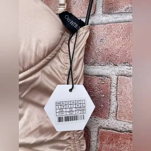 OW Intimates Freja Nude Dress size small Tan