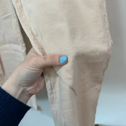 Frank & Eileen Womens Kinsale Performance Pant Seashell NEW Cotton Flax size 2 - Image 4