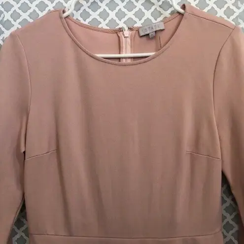 1. State  blush pink long sleeve dress Women’s Size M Medium *read