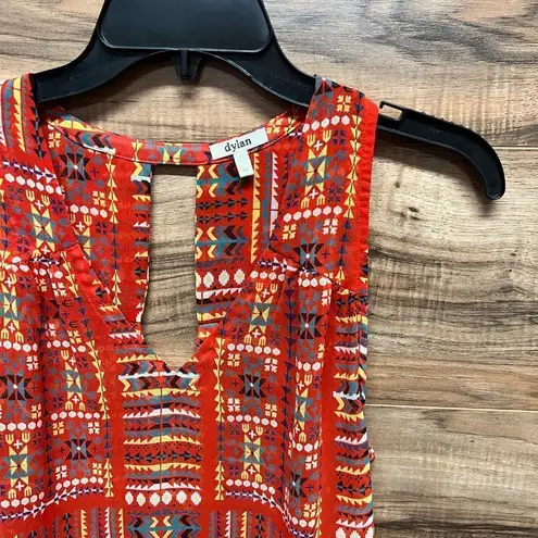 Dylan  xs colorful blouse