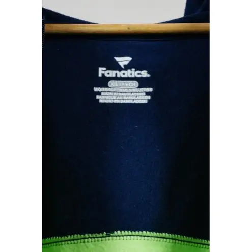 Fanatics Seattle Seahawks Women's Color Block Full-Zip Hoodie XSmall