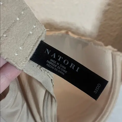 Natori Hidden Glamour Women’s Underwire T shirt Bra Size 32DD Tan