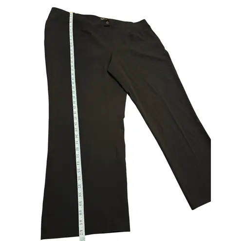 Maggie Barnes Stretch Dress Pants Career Trouser Black Size 7 Womens Plus