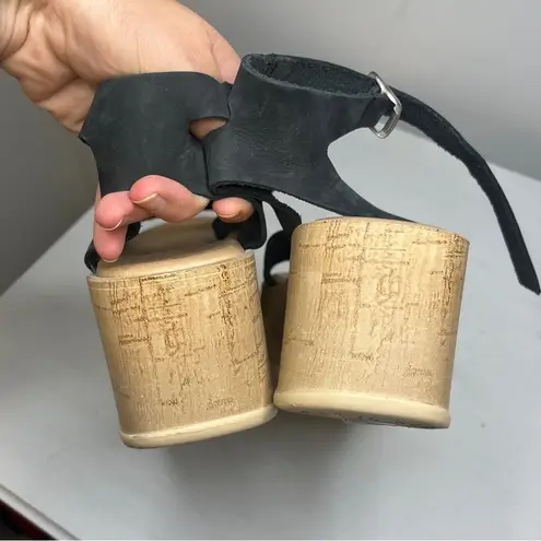 Musse & Cloud Dayana Cushioned Platform Sandal Cork Midsole Sz 10