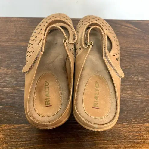 Rialto leather slip on shoe size 8 