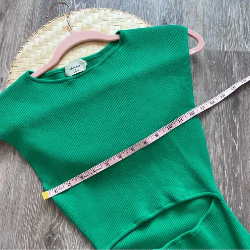 Wilfred  free bright green cut out‎ mini dress