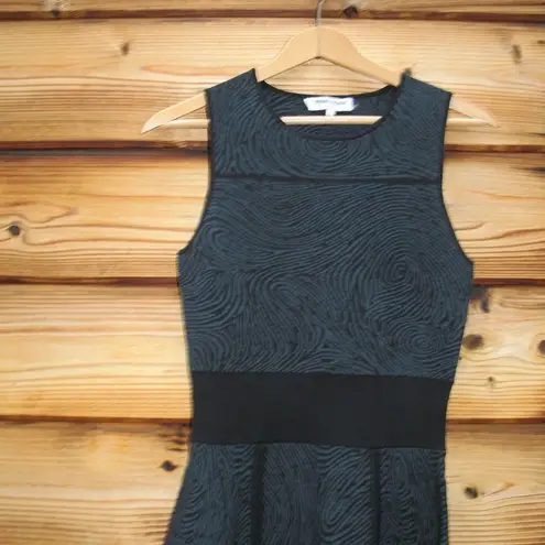 Opening Ceremony NWOT Green Black Knit Zip Dress