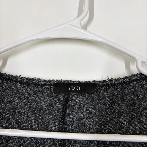 Ruti Longline Cardigan Size 5 or US Large Gray