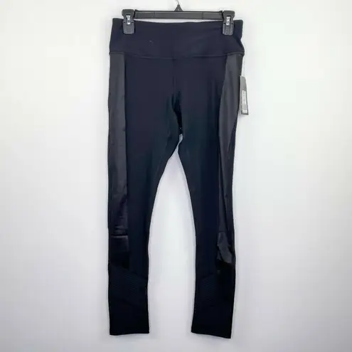 Central Park Sport Black Full Length Active Leggings Women's Size Medium M