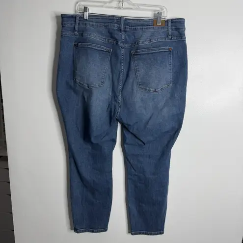 Judy Blue Boyfriend Fit Jeans Plus Size 20W Super Stretch Casual Tummy Control