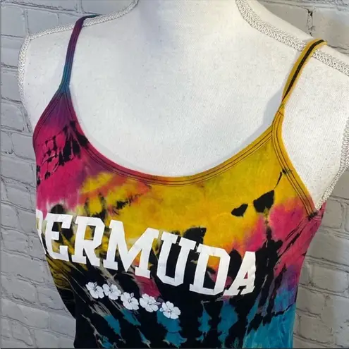 Bermuda  Tie Dye Tank Top-S/M