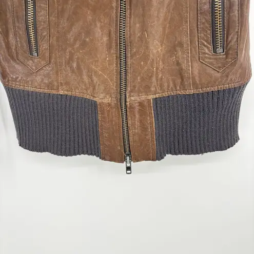 Mackage Nev Lamb Leather Jacket Size Small