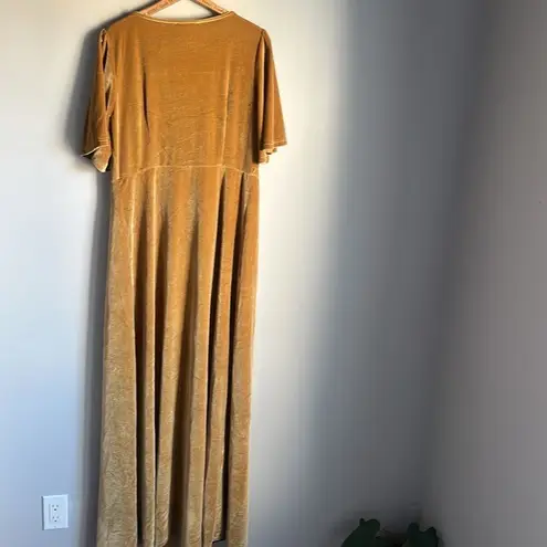 Baltic Born NEW Meghan Velvet Wrap Maxi Dress