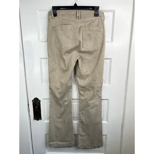 Pistola P6410TLT SFR Beige Belt Loops Wide Front Pockets Jeans Bootcut Size 28