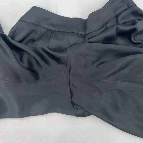 Escada Silk Dress Pants 38 Black