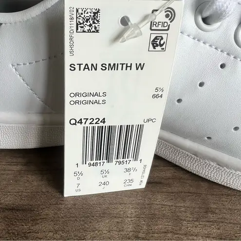 Adidas Originals Stan Smith Women's Shoe Size 7 #B1192 White