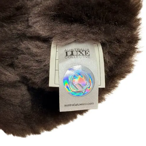 NWOB Australian Luxe Classic Cosy Tall Brown Shearling Ugg Wedge Boot Size 8