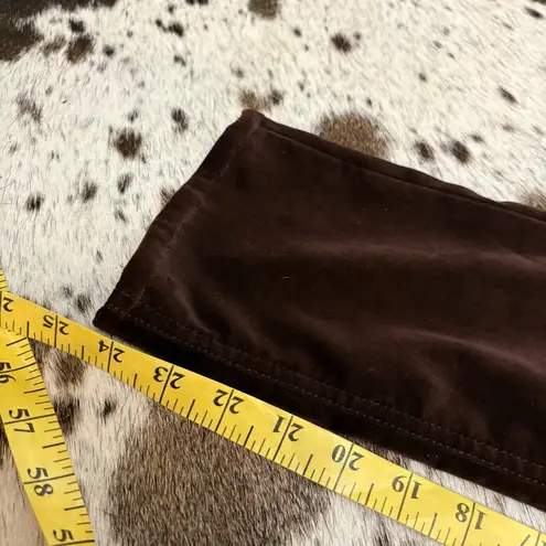 Loro Piana Brown Mathias Matte Velvet Pants Size 40 / 4