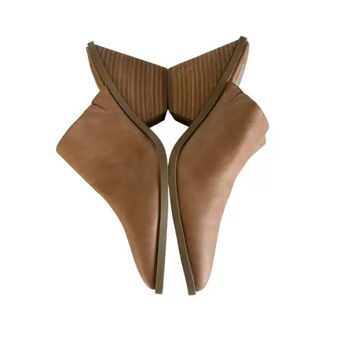 Dolce Vita Davina Camel Pointed Toe Slip On Heeled Mules Women’s Size 10 Tan