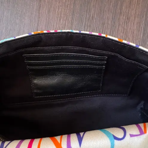 Saint Laurent YSL Jamie Medium Logo Print Quilted Silk Crossbody Handbag