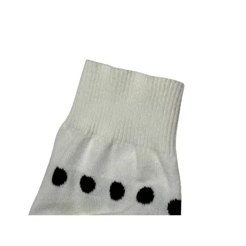 Spanner Golf Womens White Cardigan Size XXL Polka Dots Green & Black Preppy