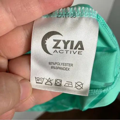 Zyia active Havana tank top mint teal green women’s size XL activewear athletic