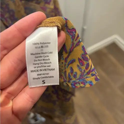 LuLaRoe  Shirley Sz S open cardigan Flowy Beachy Boho