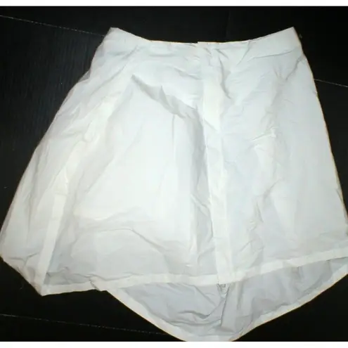 Jil Sander NWT New White Skirt Italy Asymmetric High Low Designer Womens 10