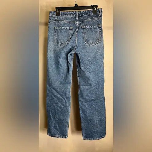 Route 66 Relaxed Women Mid-Rise 100% Cotton medium wash Classic Mom Jeans|Sz:4A