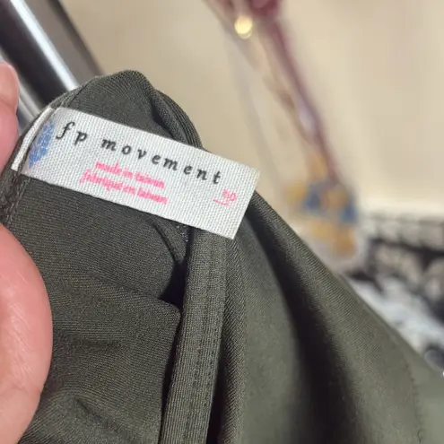 Free People Movement Ashford Side To Side Performance jumpsuit Black Size L thumbnail 9