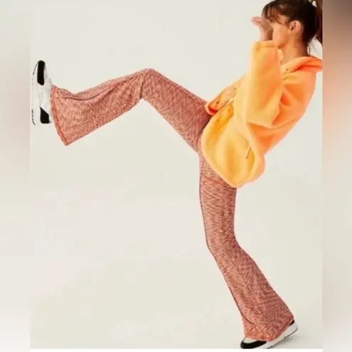 Free People Movement | ‘On It’ Ribbed Ombré Flare Legging