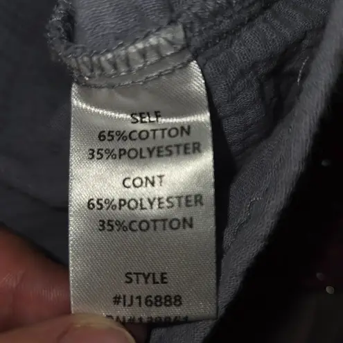 Oddy Nwt Miami Lantern Sleeve Button Up Over Sized Shirt Blouse Size Medium